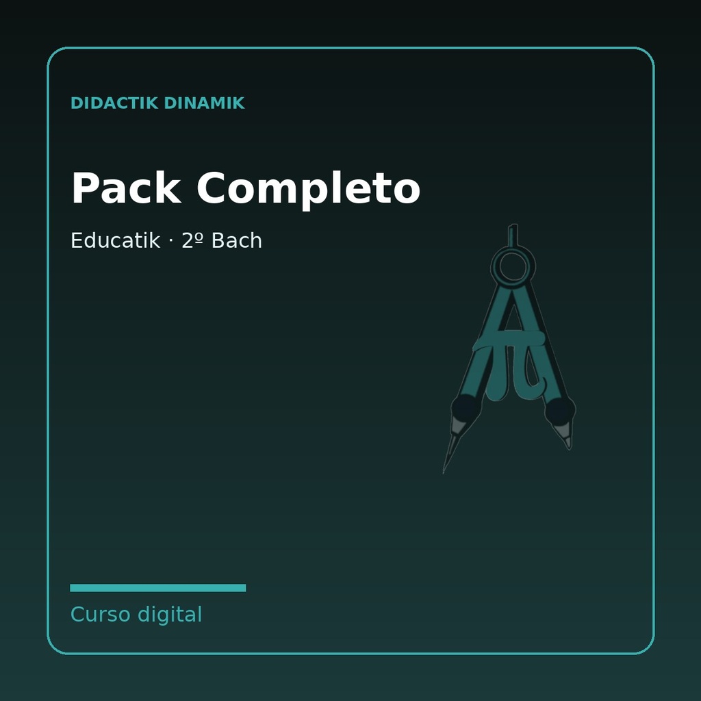 Educatik · Pack Completo 2º Bach